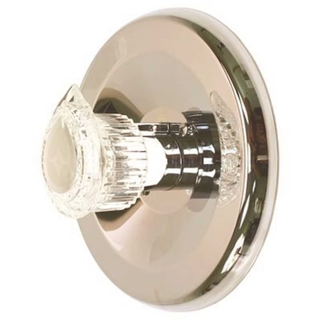 Proplus 1-Handle Trim Kit W/ Acrylic Handle in Chrome 133258